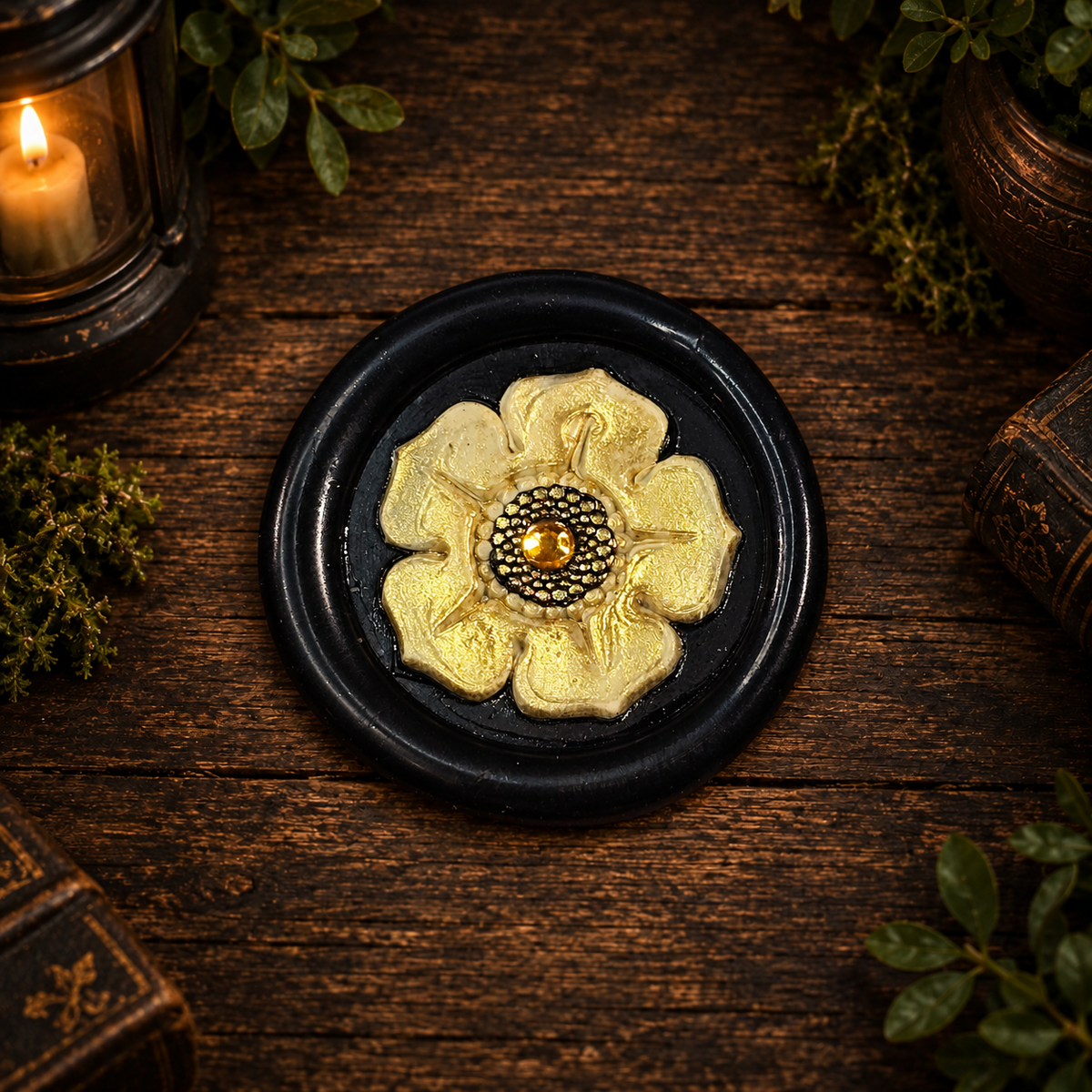 Handmade Flower Wax Seal Fridge Magnets