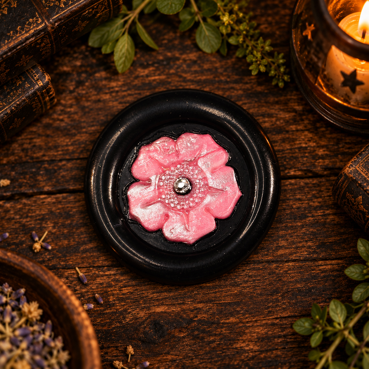 Handmade Flower Wax Seal Fridge Magnets