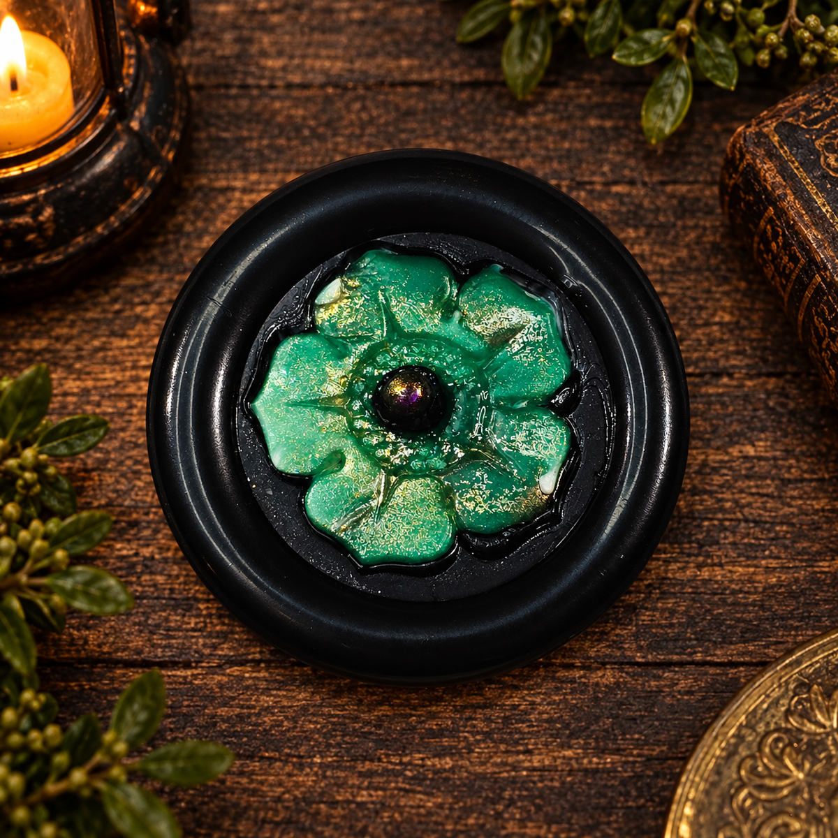 Handmade Flower Wax Seal Fridge Magnets