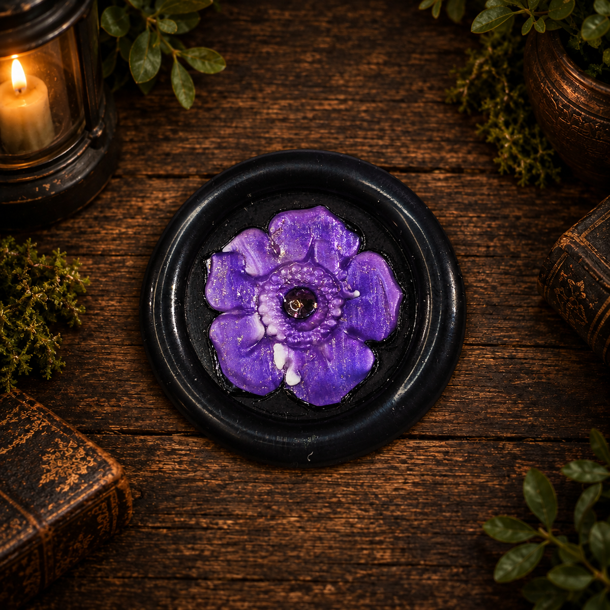Handmade Flower Wax Seal Fridge Magnets