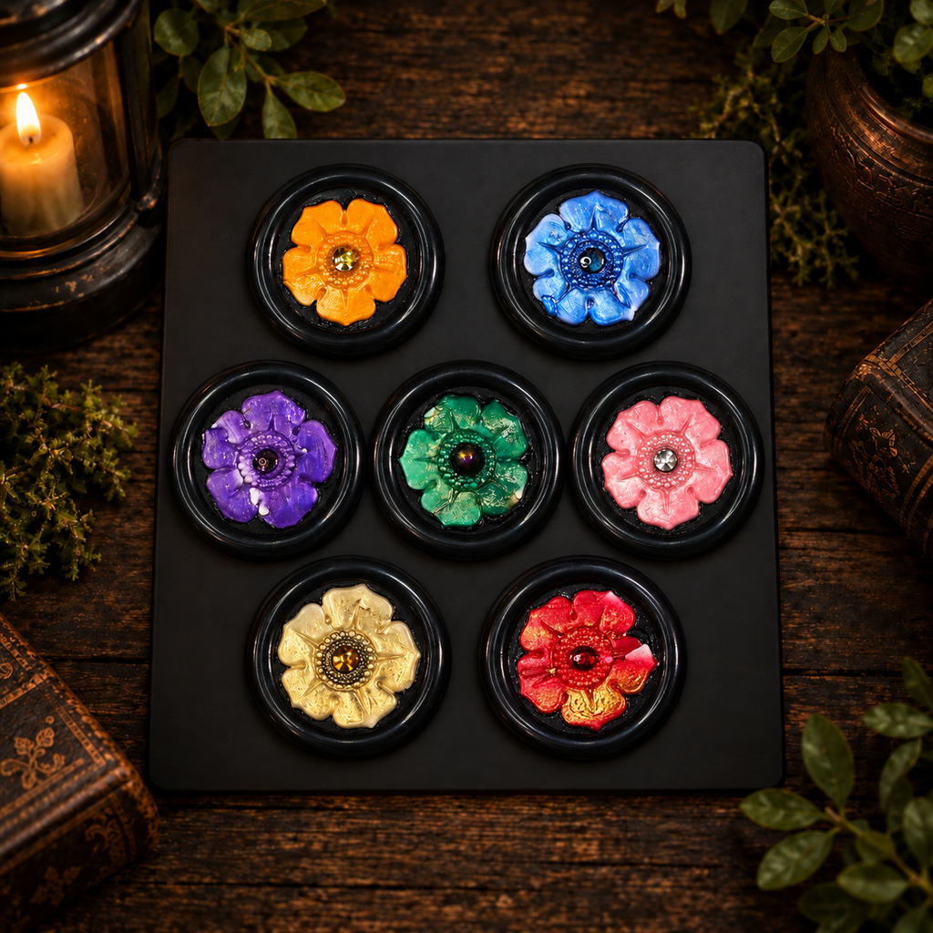 Handmade Flower Wax Seal Fridge Magnets