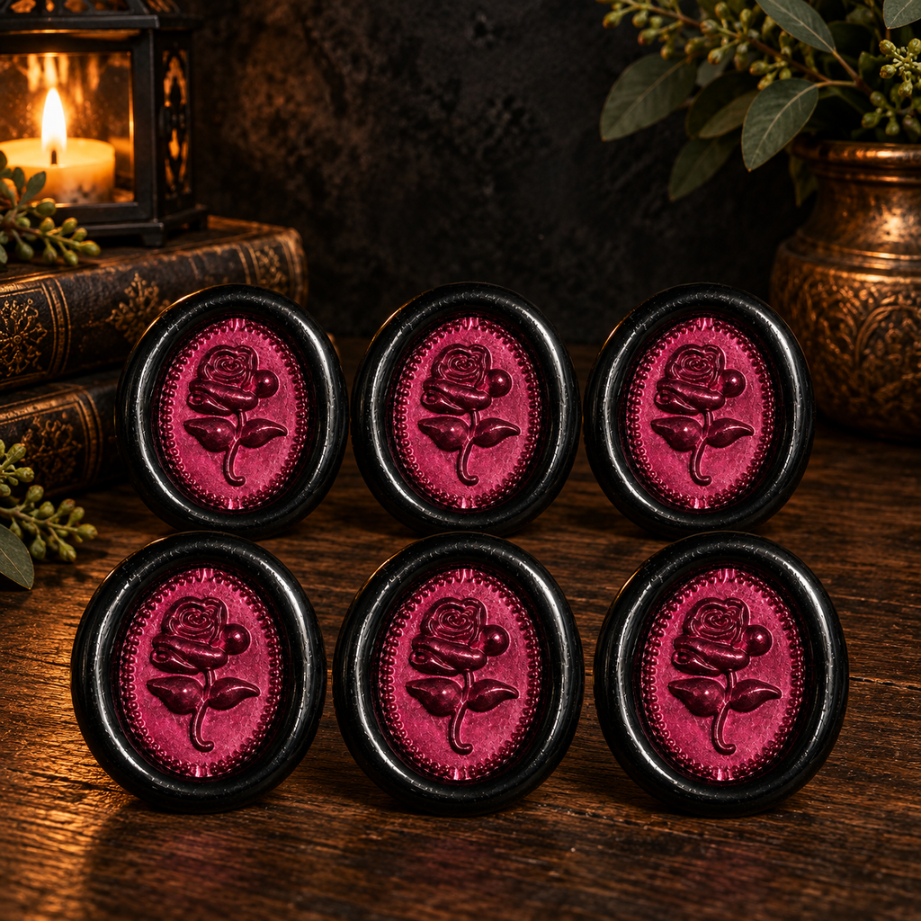 Handmade Custom Adhesive Wax Seals – Bespoke Made-to-Order Designs