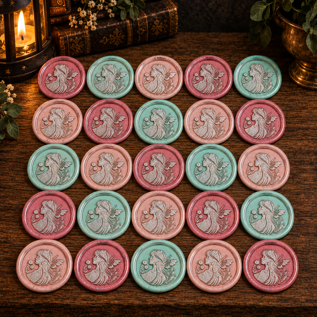 Handmade Custom Adhesive Wax Seals – Bespoke Made-to-Order Designs