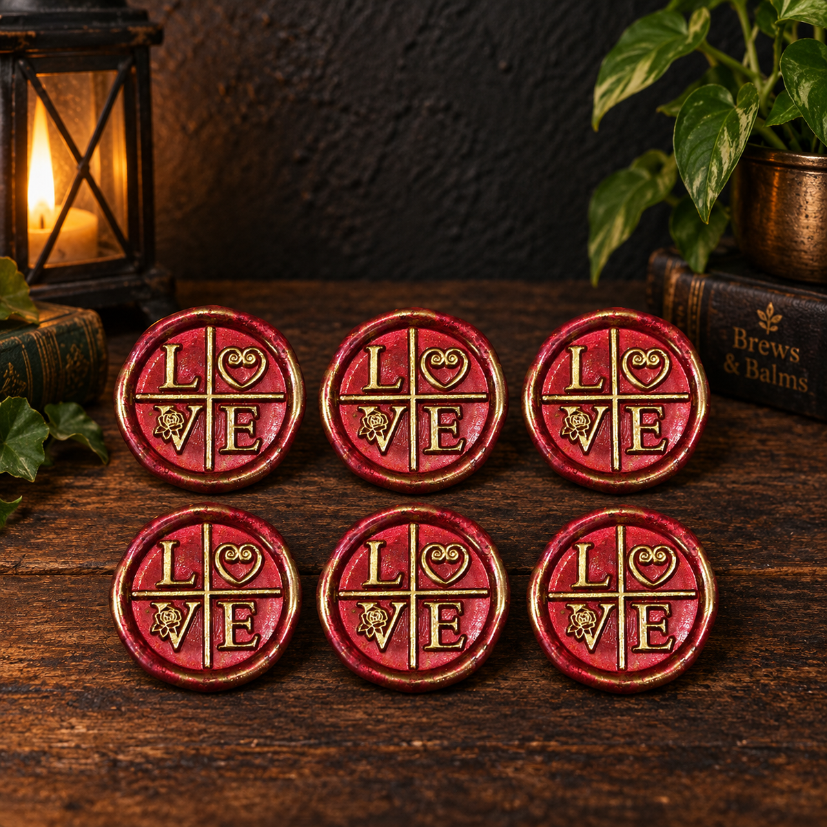 Handmade Custom Adhesive Wax Seals – Bespoke Made-to-Order Designs