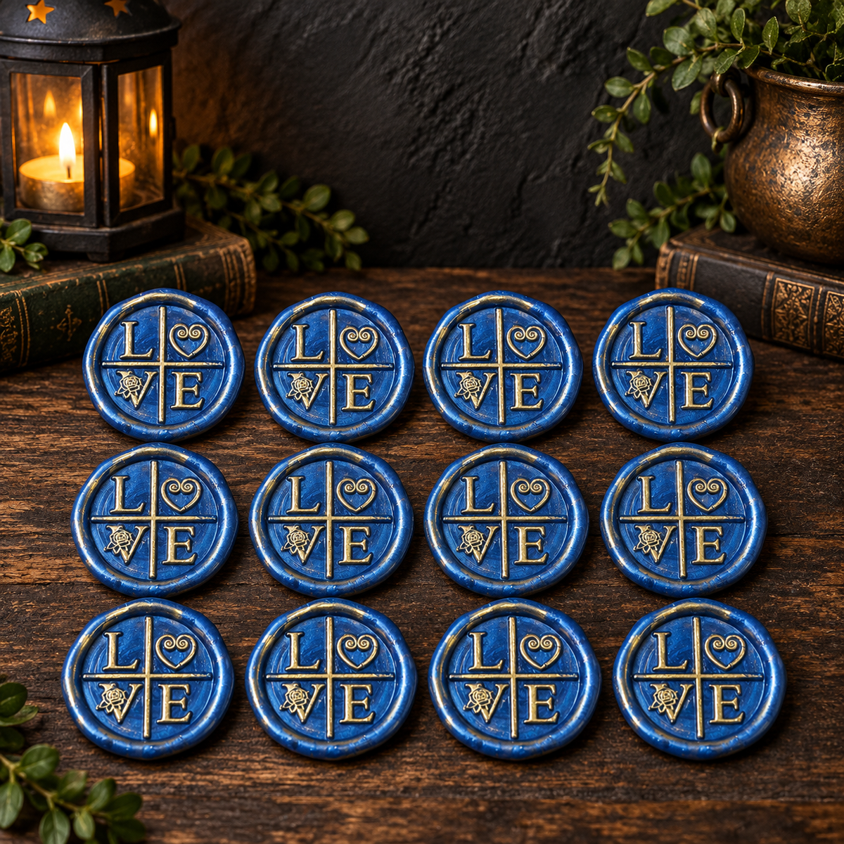 Handmade Custom Adhesive Wax Seals – Bespoke Made-to-Order Designs