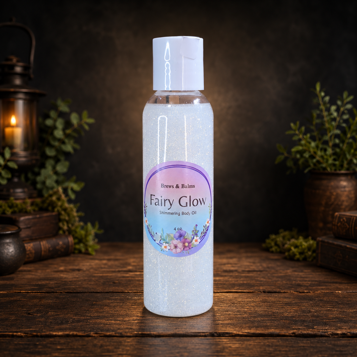 Handmade Fairy Glow Shimmering Body Oil