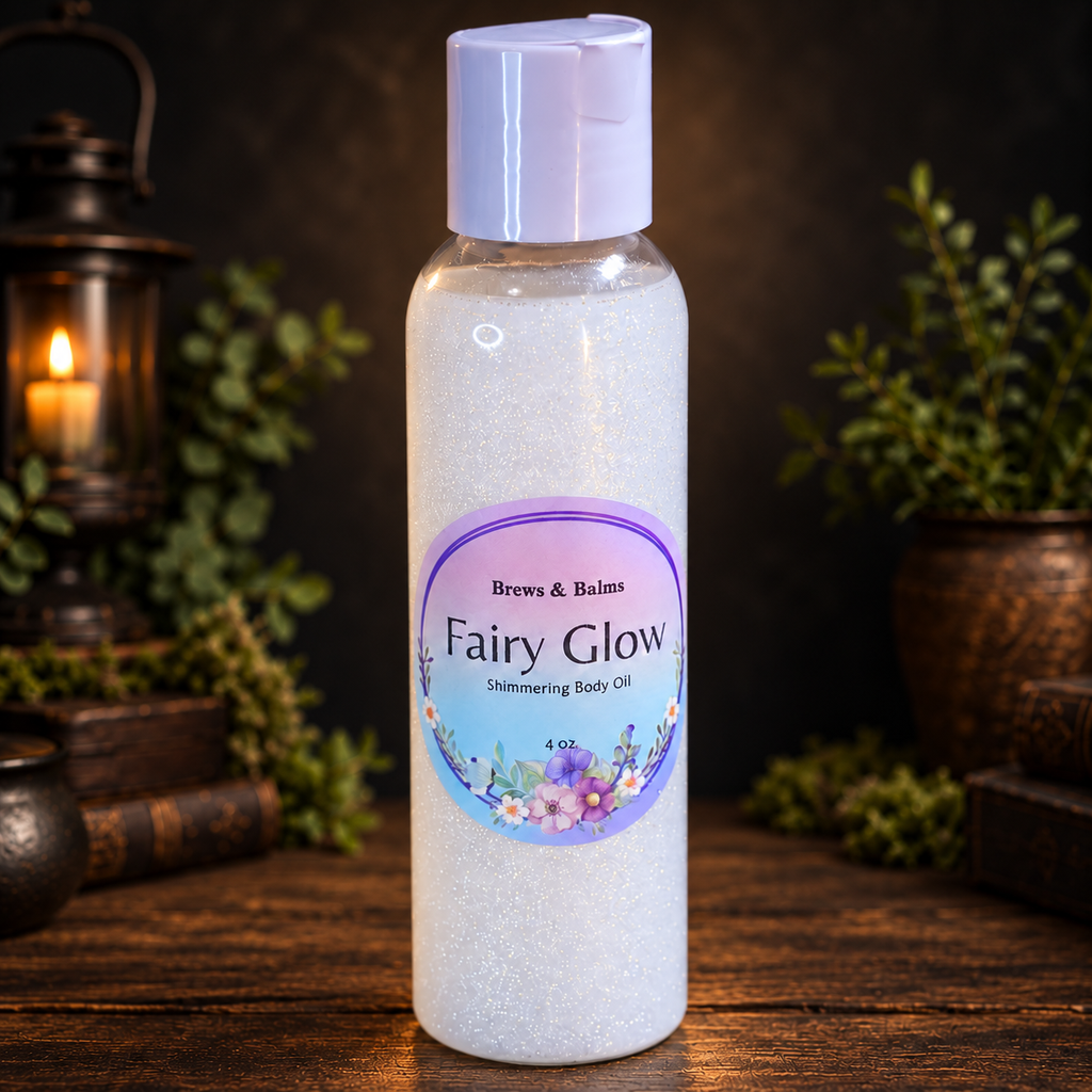 Handmade Fairy Glow Shimmering Body Oil