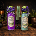 Handmade Midnight Margaritas Color Changing Decorative Potion Bottle 7" by Brews & Balms