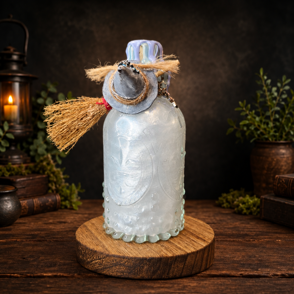 Handmade Starborn Elixir A Celestial Decorative Potion Bottle Prop