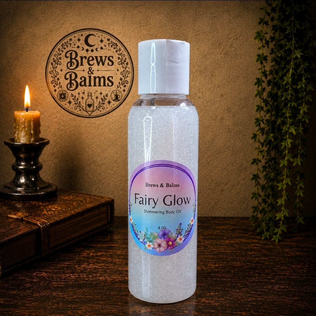 Handmade Fairy Glow Shimmering Body Oil