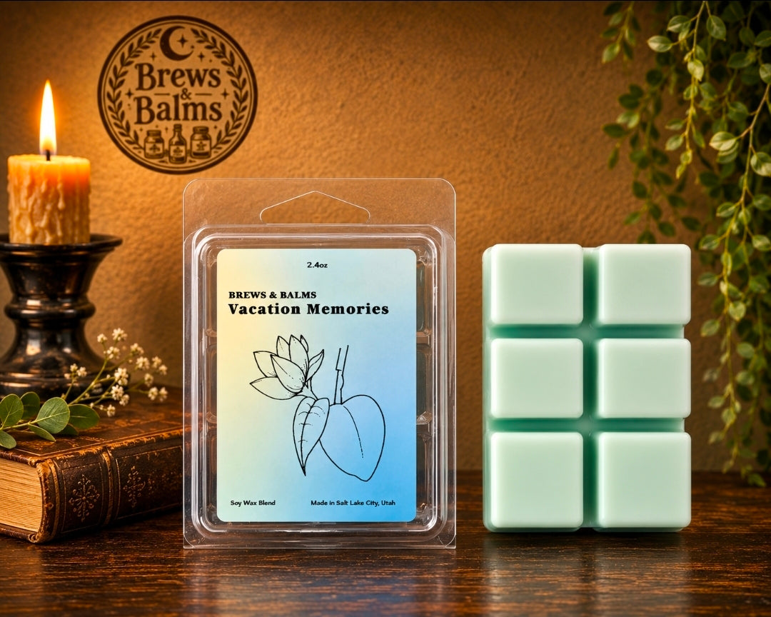 Handmade Wax Melts You Pick Scent- Orange Grove, Spring Garden, Blooming Desert, Vacation Memories
