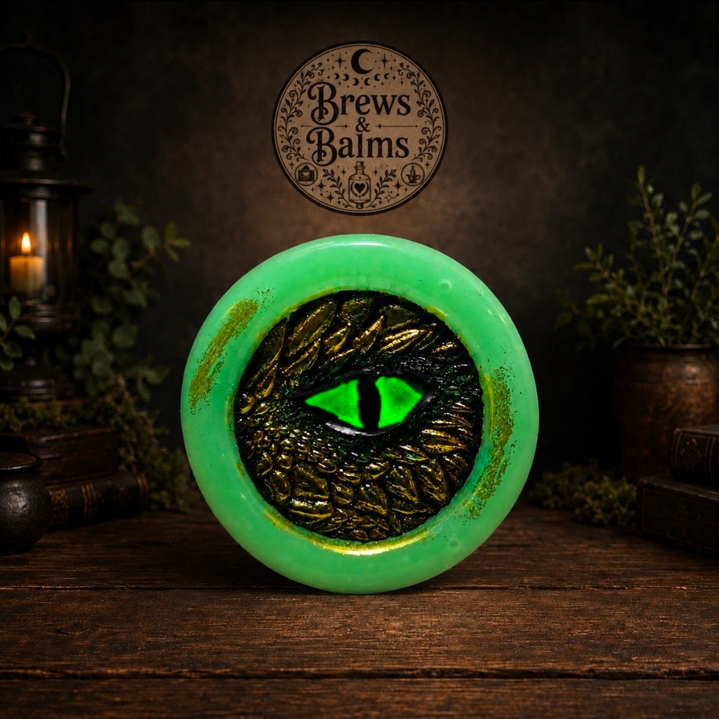 Handmade VENOMCLUTCH Glow in the Dark Potion Bottle Set with Wax Seal & Blacklight