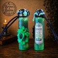 Handmade VENOMCLUTCH Glow in the Dark Potion Bottle Set with Wax Seal & Blacklight