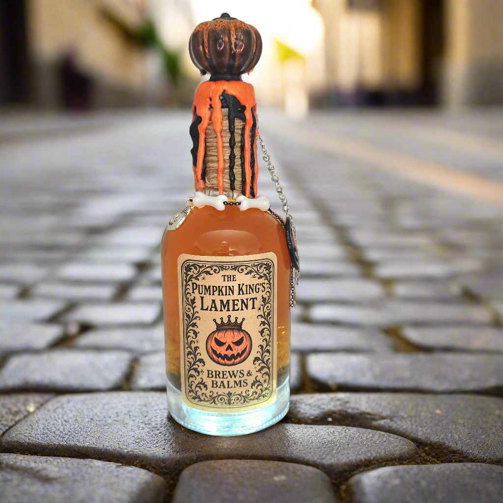 🎃✨ The Pumpkin King’s Lament Color Changing Decorative Potion Prop Bottle✨🎃