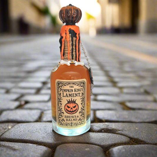 The Pumpkin King’s Lament Color Changing Decorative Potion Prop Bottle