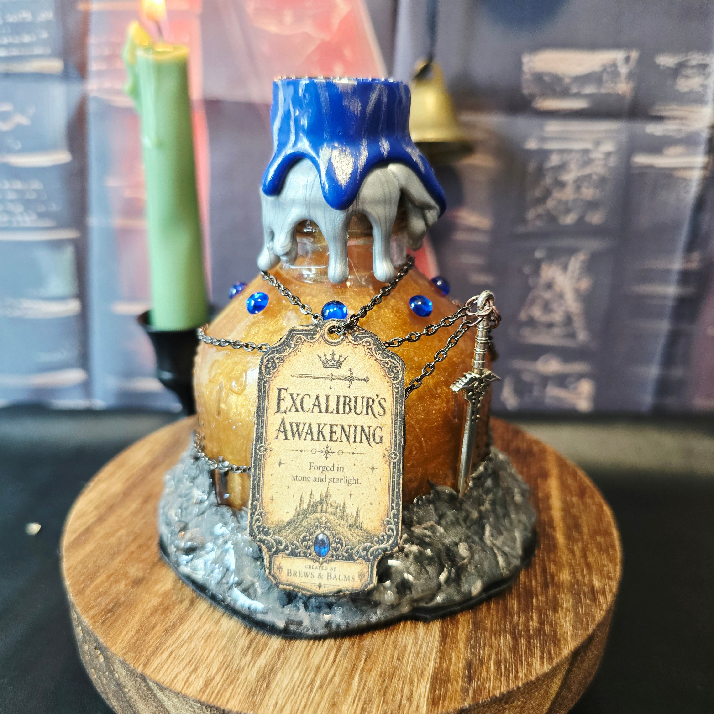 Excalibur’s Awakening | Color Changing Fantasy Potion Bottle