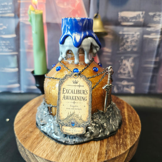 Excalibur’s Awakening | Color Changing Fantasy Potion Bottle