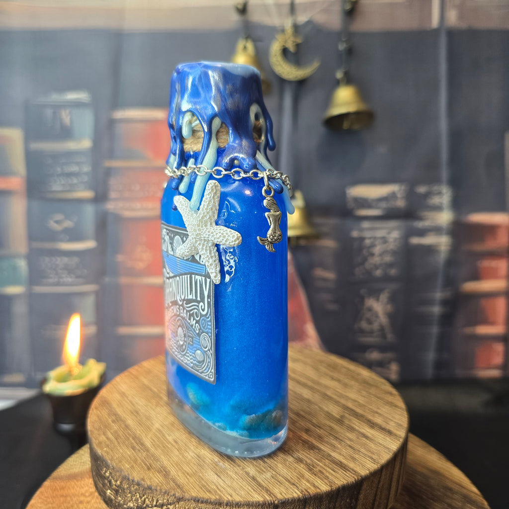Handmade Tranquility Decorative Potion Bottle Prop Gift