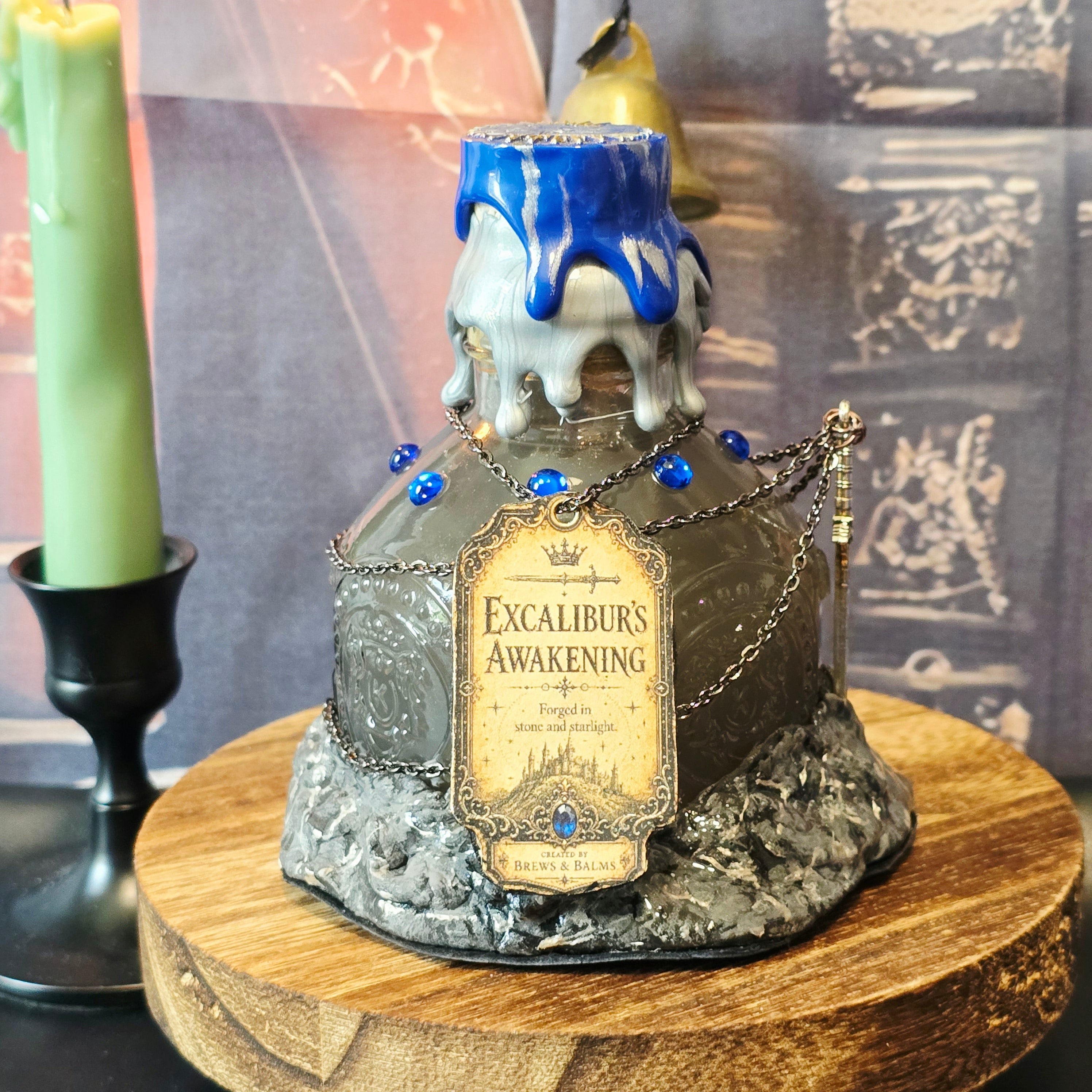 Excalibur’s Awakening | Color Changing Fantasy Potion Bottle