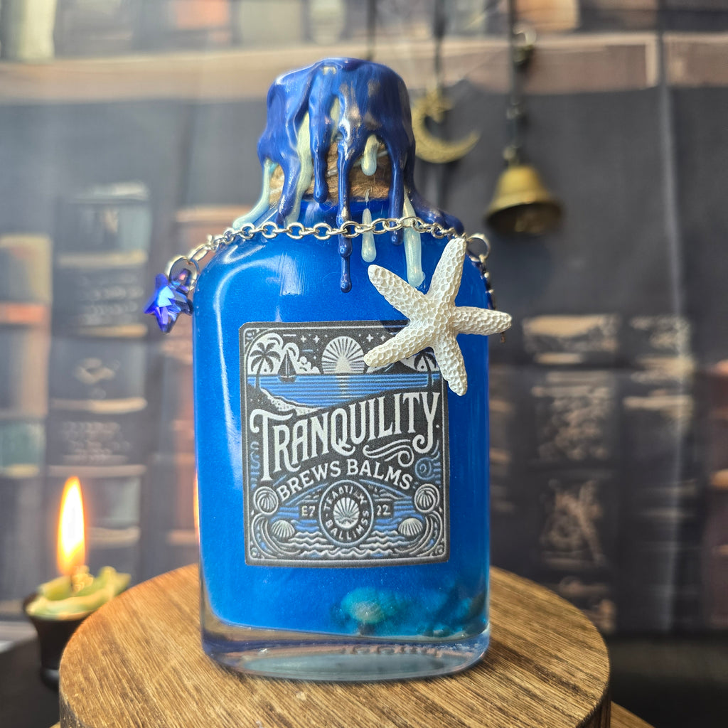 Handmade Tranquility Decorative Potion Bottle Prop Gift