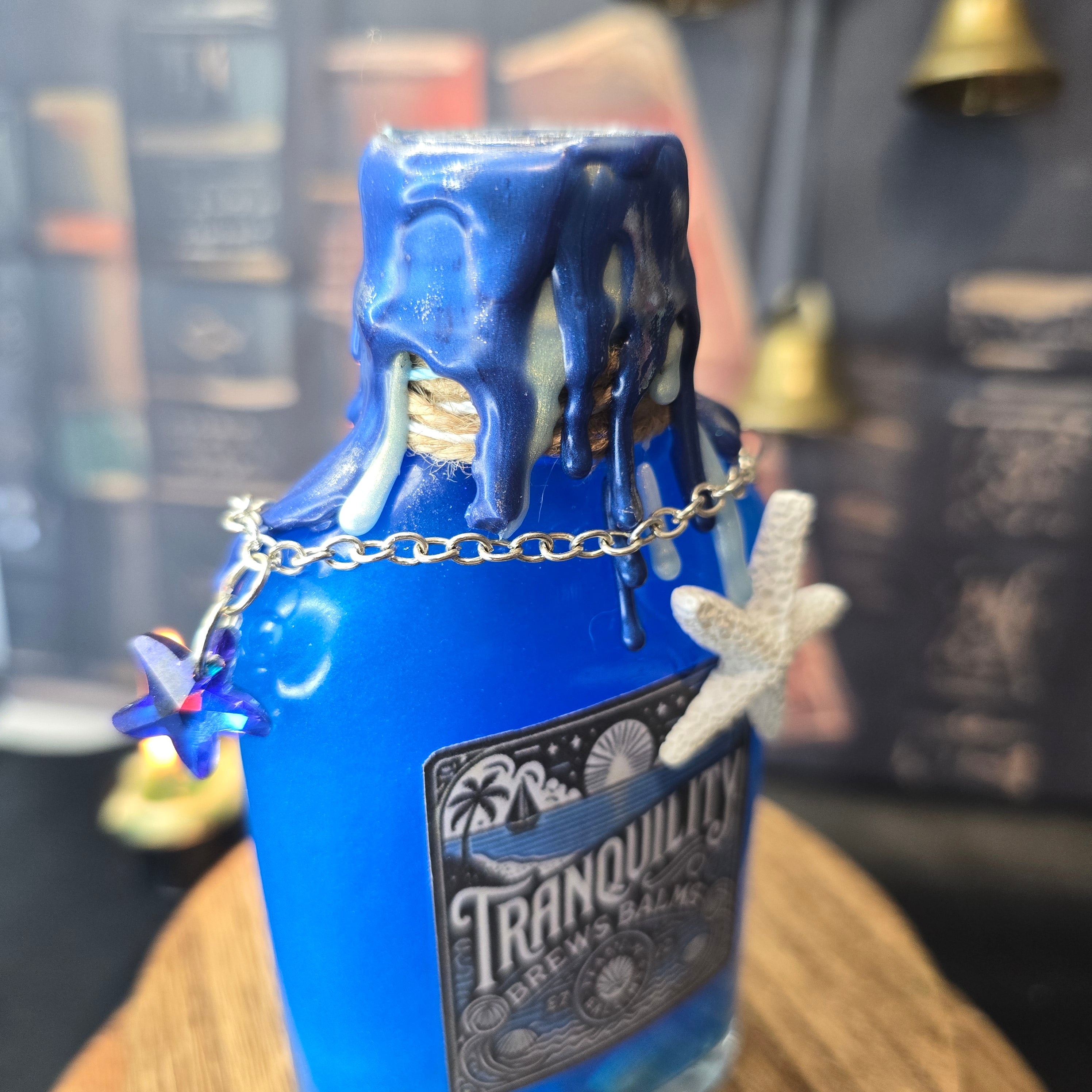 Handmade Tranquility Decorative Potion Bottle Prop Gift