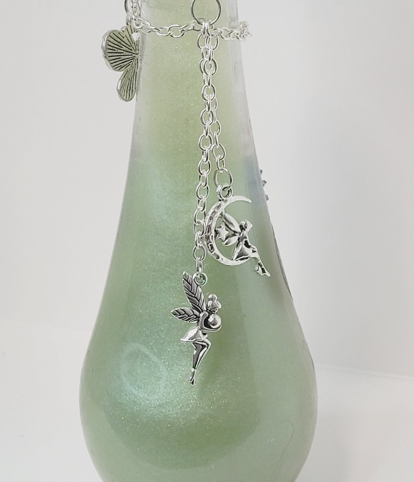 Fairy Garden Decorative Potion Teardrop Bottle