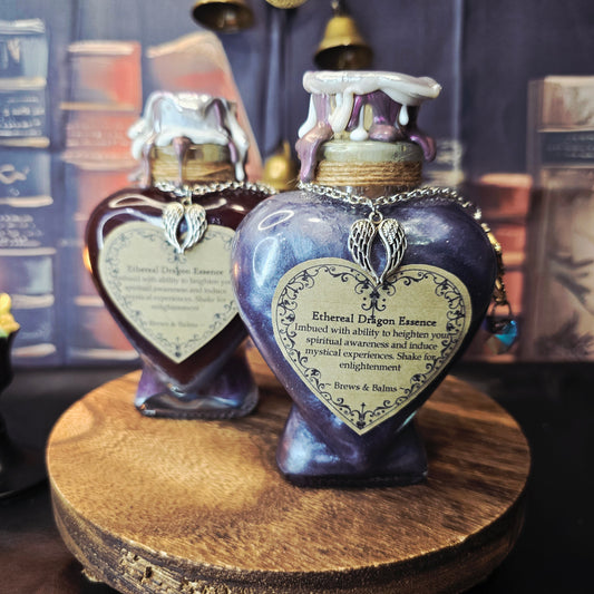 Ethereal Dragon Essence, A Color Changing Potion Bottle Prop