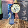 Handmade Dragon Frost Decorative Potion Bottle Prop | Dragoncore Fantasy Decor