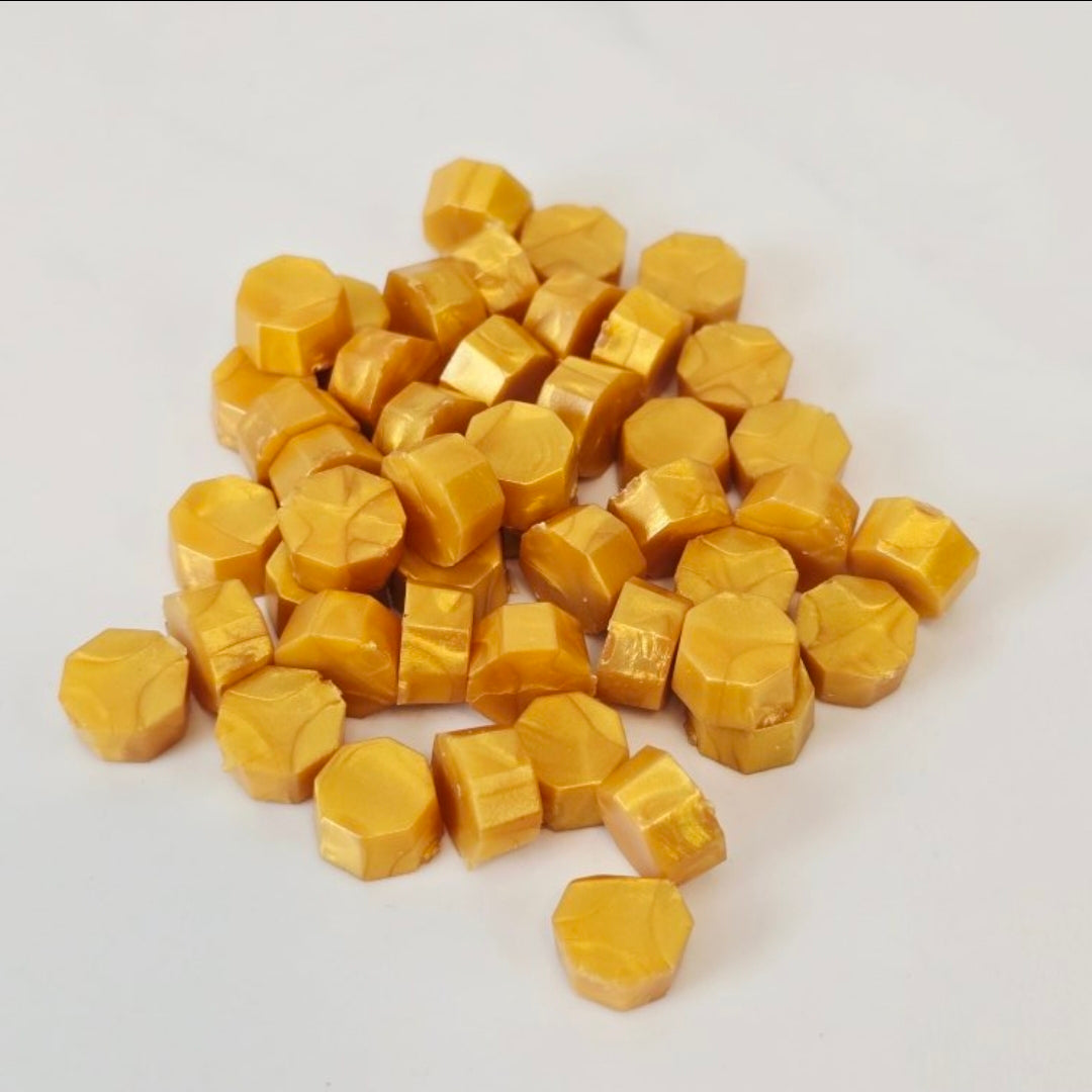 100 Count Wax Beads for Wax Sealing DIY Wax Seals - Various Colors - by Brews & Balms