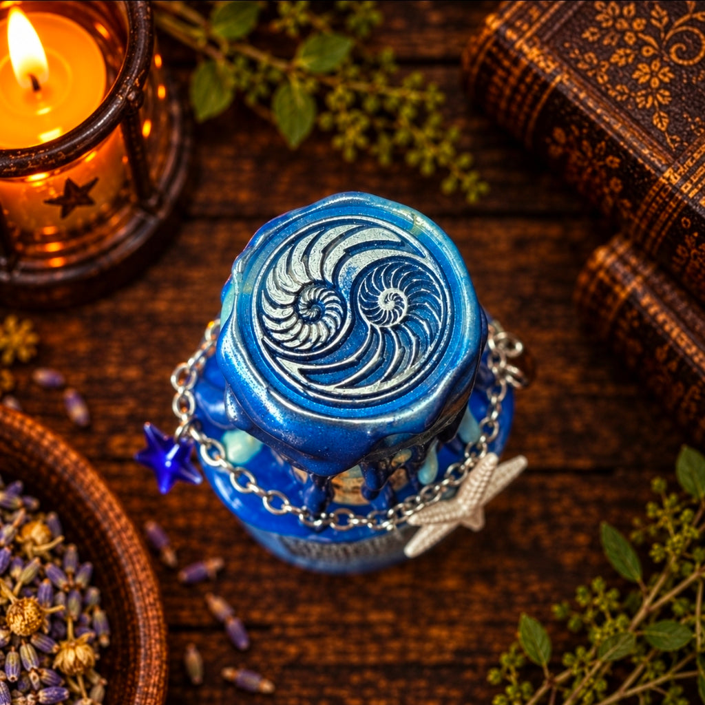 Handmade Tranquility Decorative Potion Bottle Prop Gift