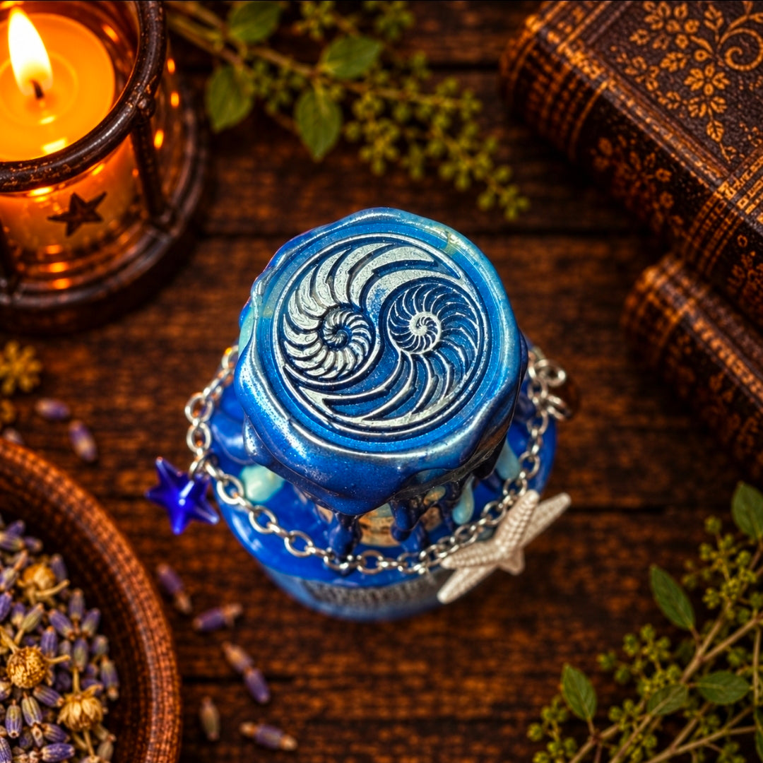 Handmade Tranquility Decorative Potion Bottle Prop Gift