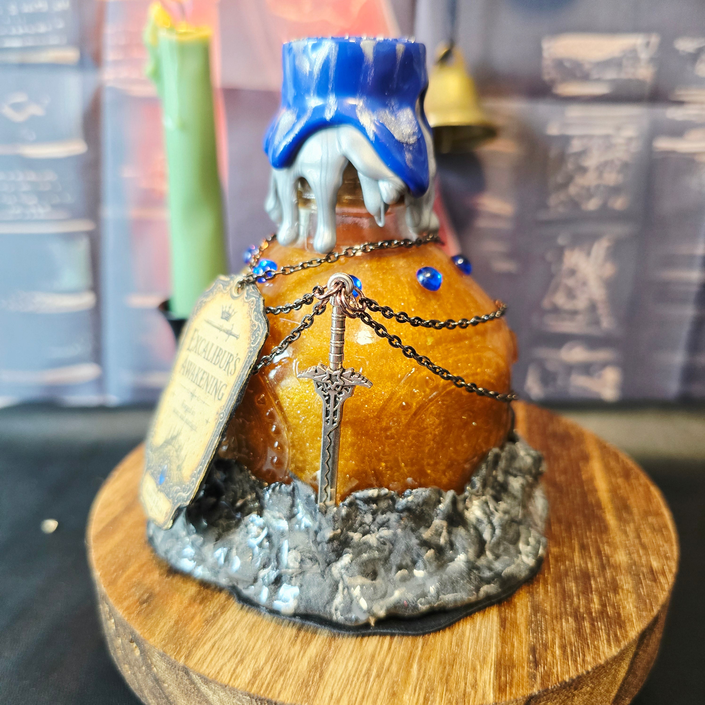 Excalibur’s Awakening | Color Changing Fantasy Potion Bottle
