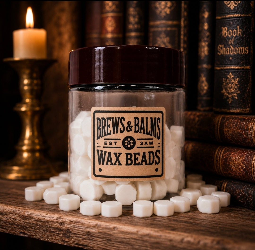 100 Count Wax Beads for Wax Sealing DIY Wax Seals - Various Colors - by Brews & Balms