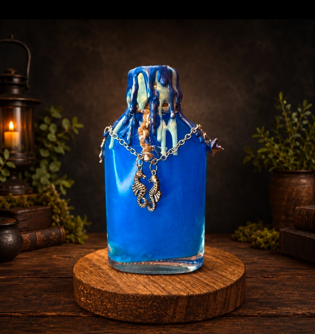 Handmade Tranquility Decorative Potion Bottle Prop Gift