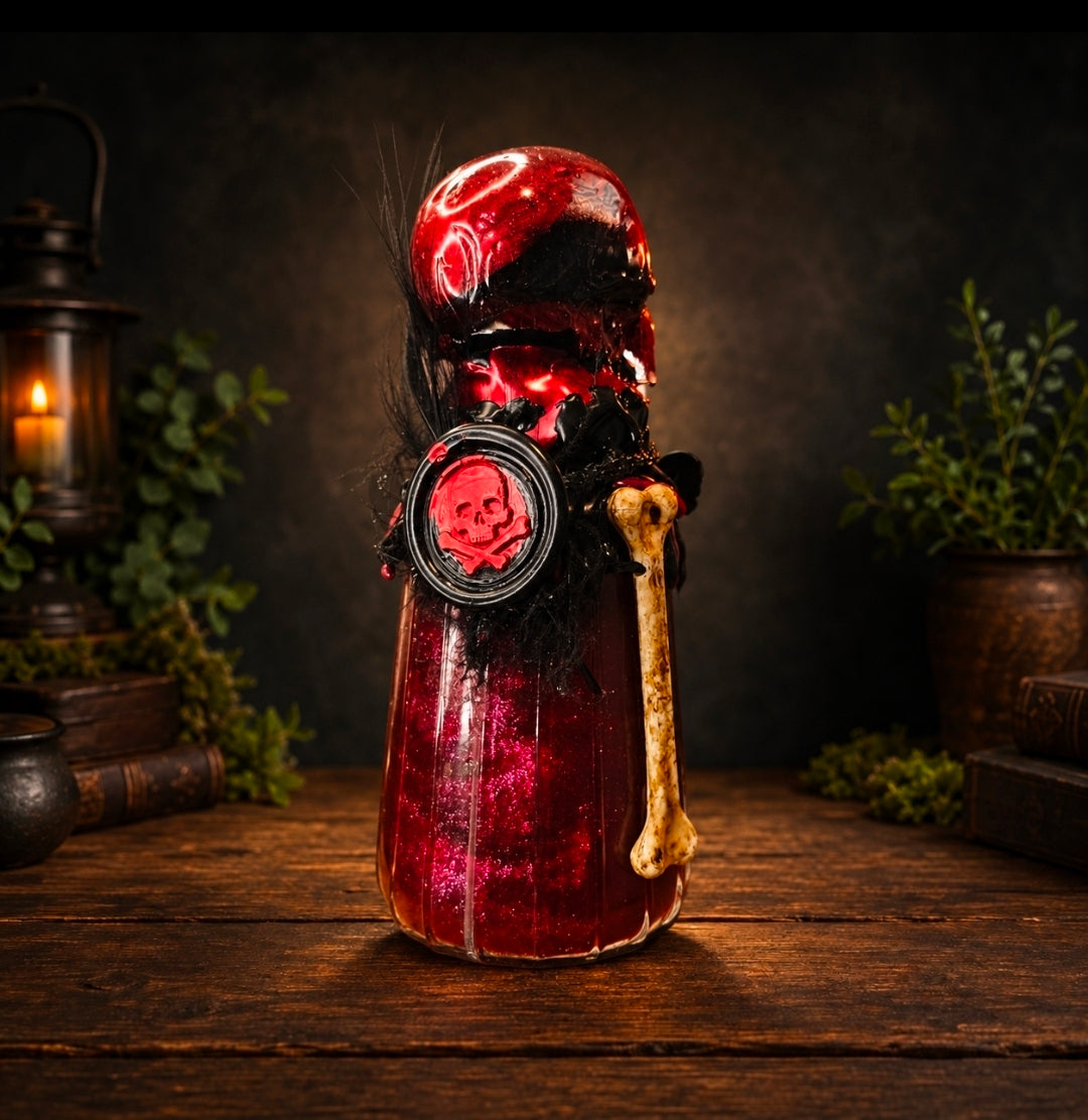 Handmade Bleeding Starlight Gothic Galaxy Potion Bottle A Color changing Decorative Prop