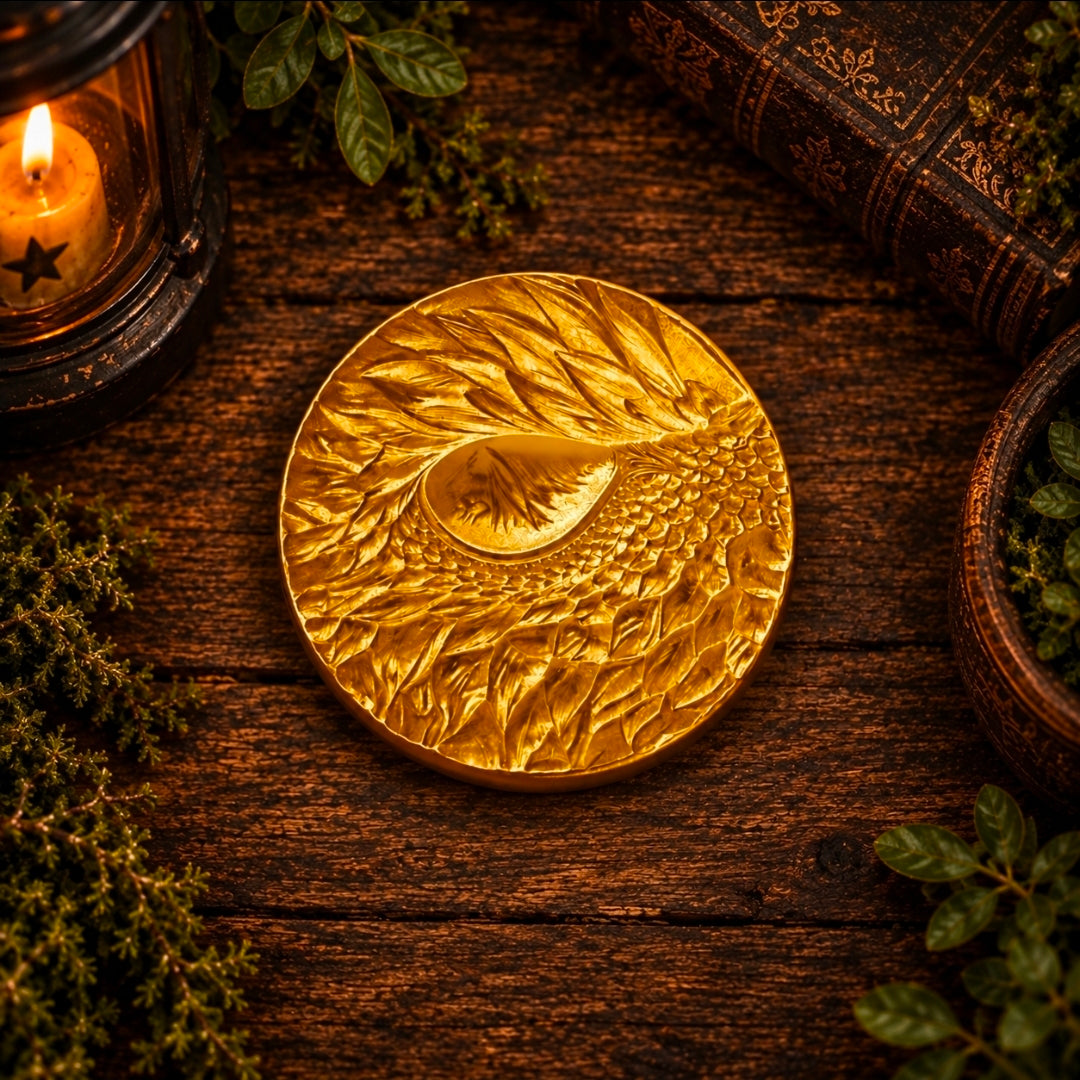 Wax Seal Stamp – Dragon Eye - Brass - For Sealing Envelopes and Gifts