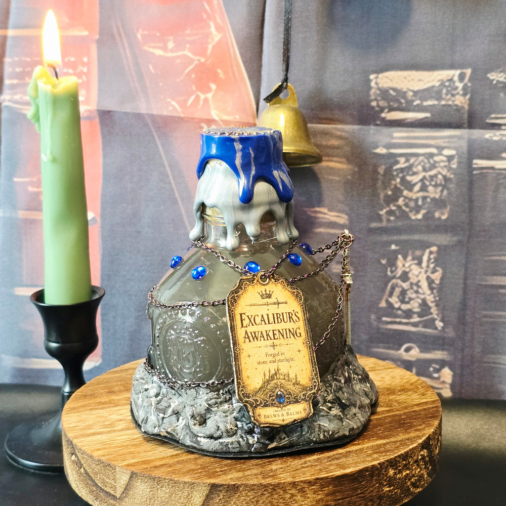 Excalibur’s Awakening A Color Changing Fantasy Potion Bottle Prop