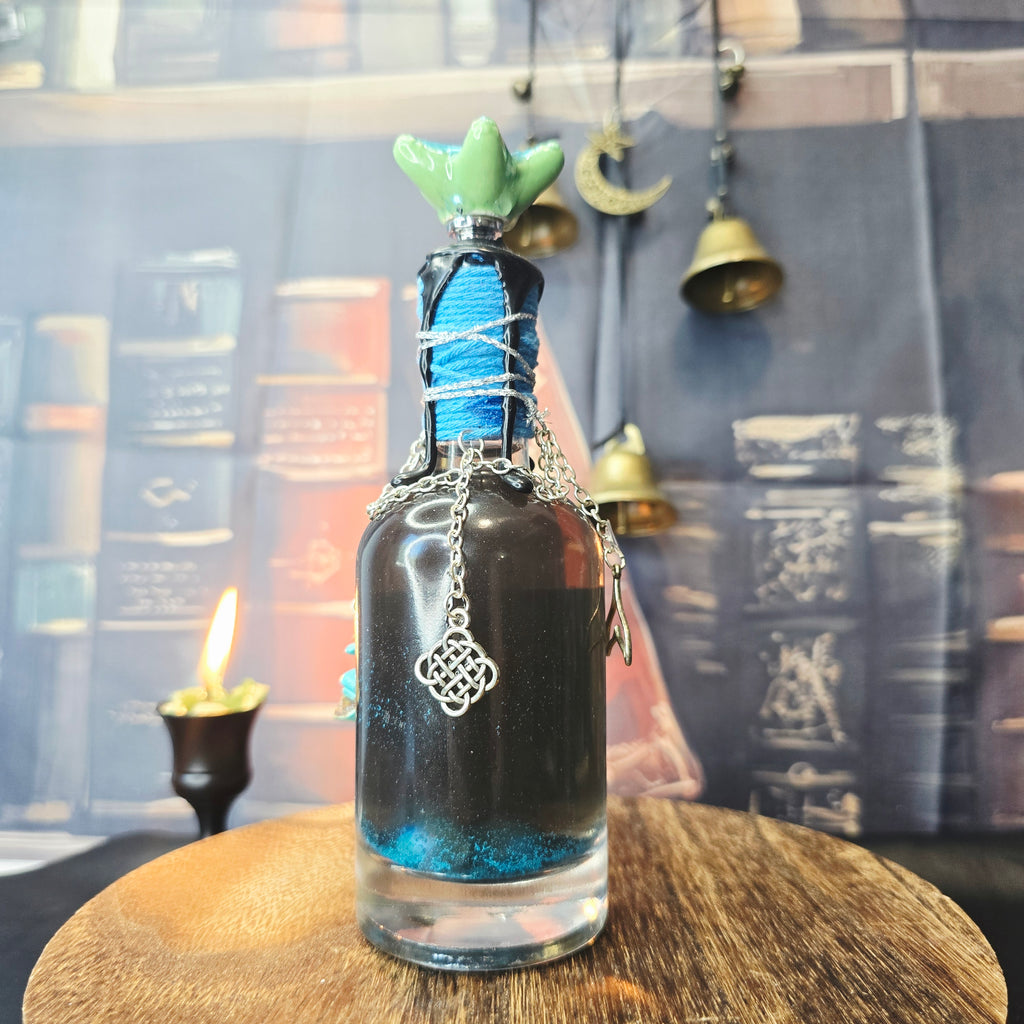 Handmade Mermaids Kiss Color Changing Decorative Potion Bottle Prop