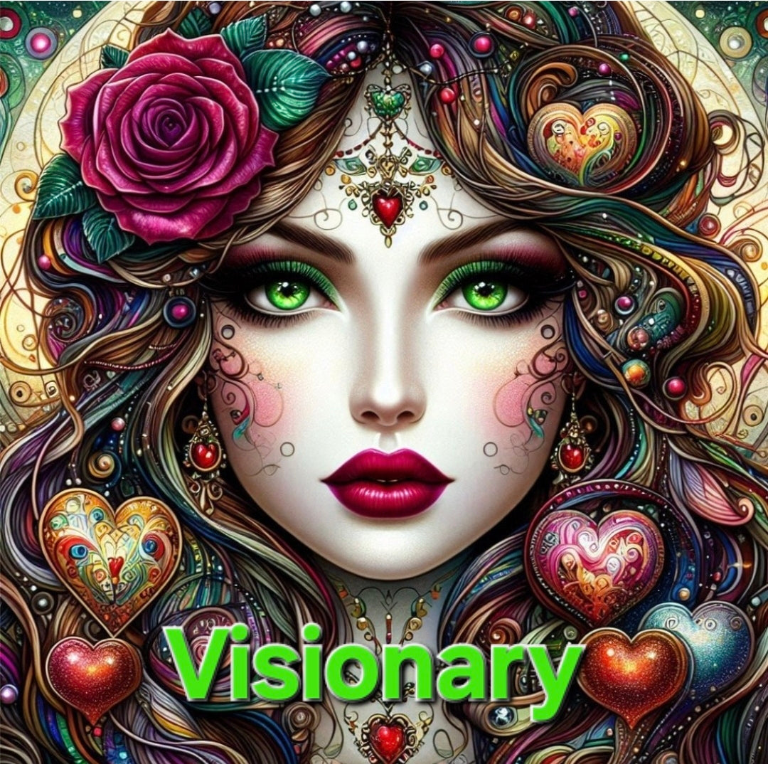 Set of 10 x Empower HER Stickers -Elevate,Visionary,Courageous,Brave,Resilient,Metamorphosis,Fierce,Unstoppable,Empowered,Fearless