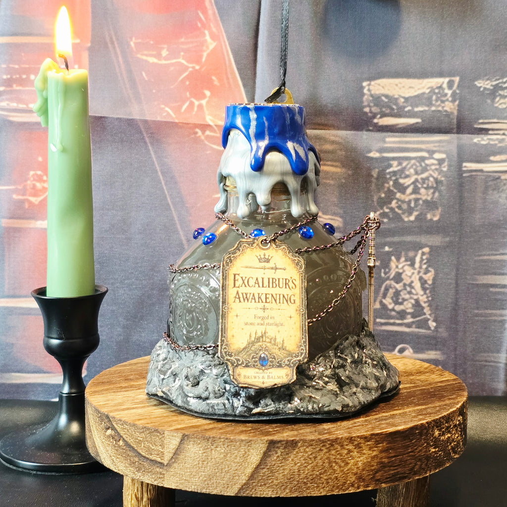 Excalibur’s Awakening A Color Changing Fantasy Potion Bottle Prop