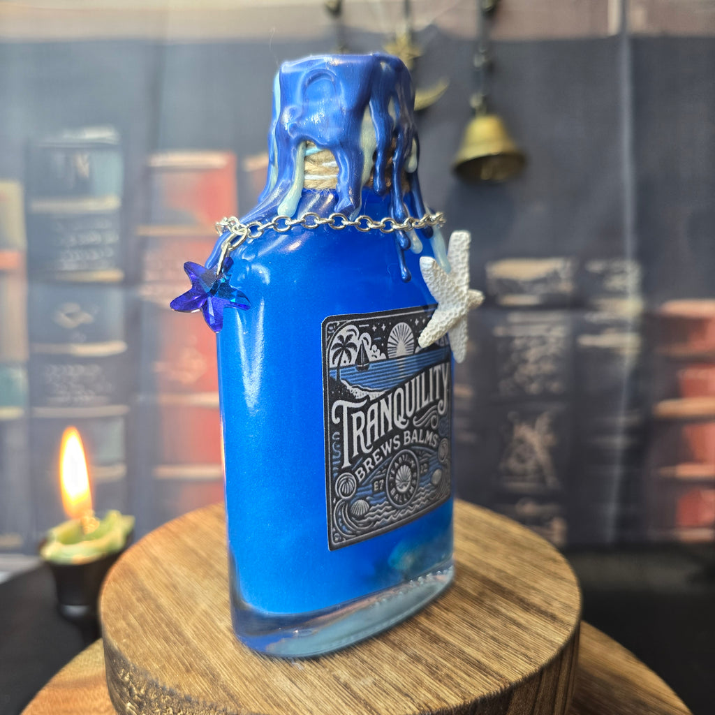 Handmade Tranquility Decorative Potion Bottle Prop Gift