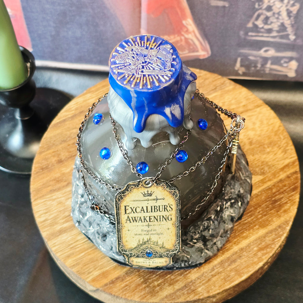 Excalibur’s Awakening A Color Changing Fantasy Potion Bottle Prop